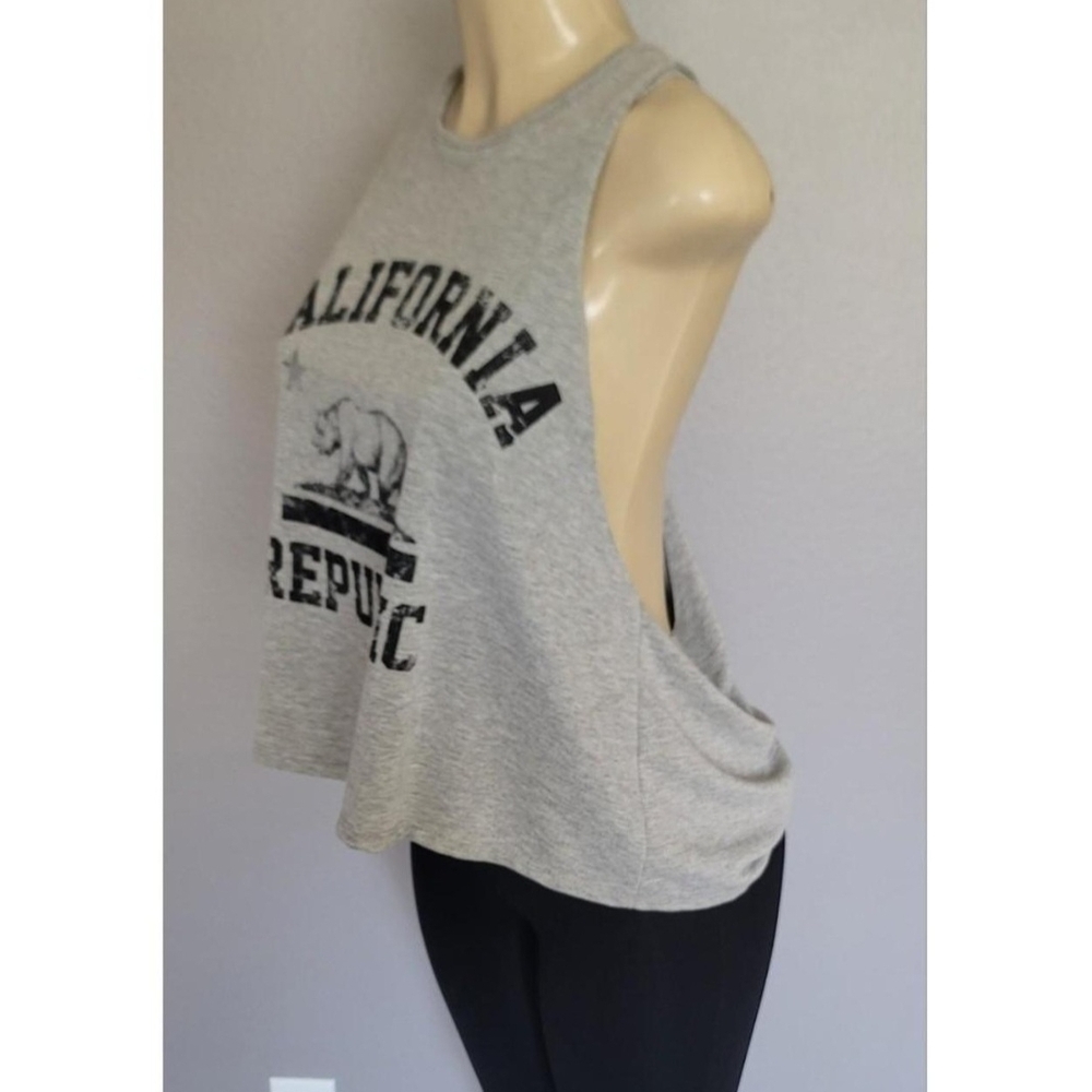 California Republic Gray Sleeveless Top